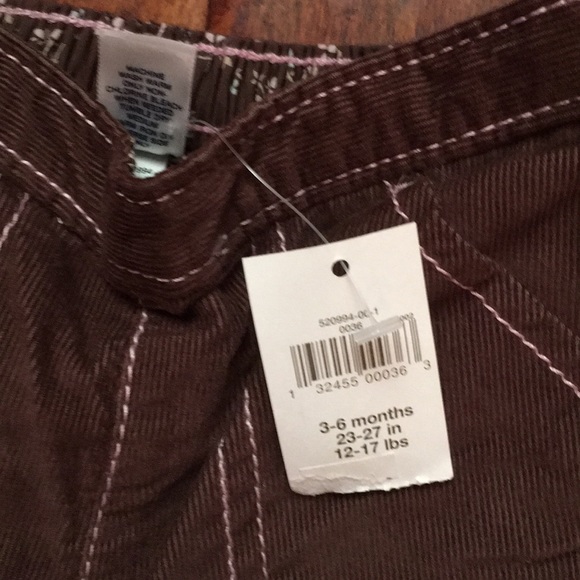 Baby Gap Brown Corduroy pants- 3-6mo - Picture 2 of 5